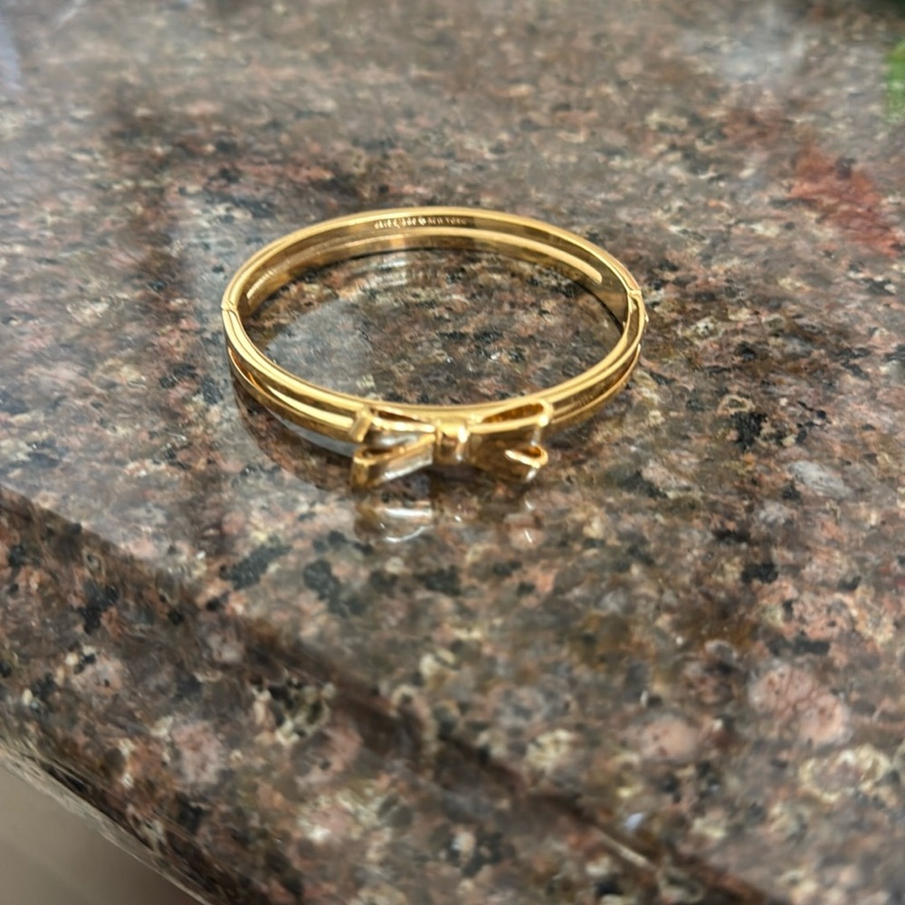Kate Spade gold bangle